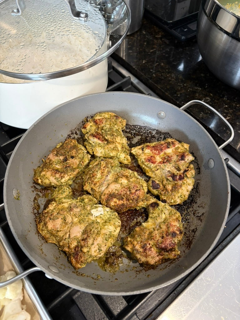 Citrus chimichurri chicken